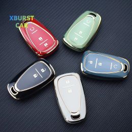 Car Key Case Cover for Chevrolet Volt Bolt Trax Malibu Blazer Traverse Onix Equino Orlando Cruze Spark Sonic Camaro Shell Fob