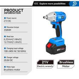 220V Electric Impact Wrench 1/2 Inch Socket Electric Wrench, Automotive Maintenance Electric Tool PROSTORMER