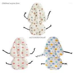 Stroller Parts Liners Baby Cushion Double Side Pad For Born Infant Toddler Body Support Dropship