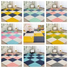 Play Mats 30x30cm Floor Mat For Children Thick Baby Play Mats Kids Carpet Puzzle Mats EVA Foam Rug Children Room Activities Mat For Baby