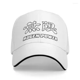 Ball Caps Custom Mugen Power Baseball Cap Men Women Breathable Game Dad Hat Streetwear