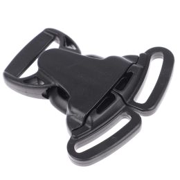 25mm 3 Way Three Point Side Release Buckle Quick Plastic Black Baby Carrier Accessory Car Seat Bag Webbing Backpack