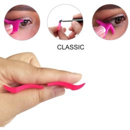 1Pair Cat Eye Eyeliner Stamp Cosmetic Easy To Makeup Wing Style Tools Eyeshadow Stencil Models Makeup delineador tool