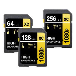 Extreme SD Memory Card 256GB UHS-I Card 16GB 32GB 64GB 128GB SD Card Class10 C10 U3 V30 UHS-I Flash Card For Camera