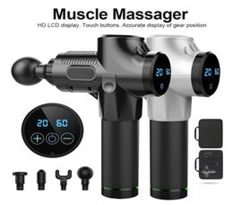 Electric Muscle Massager Therapy Fascia Massage Gun Deep Vibration Muscle Relaxation Fitness Equipment 12003300rmin dropship wit7187623