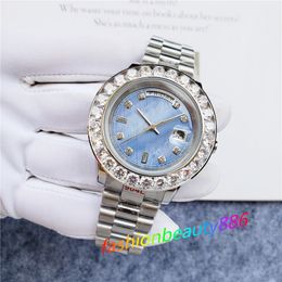 Fashion Unisex women Watches Wristwatches 36mm Yellow gold Dark Grey Dial Diamond 2813 Movement Automatic mechanical Mens Ladies Watch