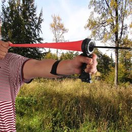 Pocket Slingshot Hammer Shot Rack Ring Catapult Ammo Arrow Cap Handle Target and Replacement Pouches Hunting Self Defence GEAR