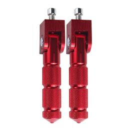 2pcs For Electric Vehicle Motorcycle Footrest Peg Foot Pedal Motocross Footpeg Rear Pedals Bike Mountain Cycling