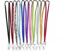 Party Supplies Rhinestone Bling Crystal Lanyard Straps ID Badge Cell Phone and Key Holder SN48947437773