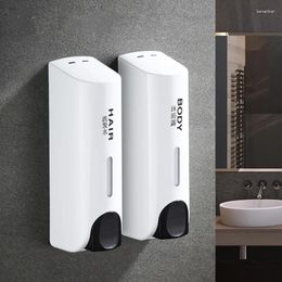 Liquid Soap Dispenser Dishes Bathroom Accessories Kitchen Automatic Shampoo And El Holder Shower Hardware White