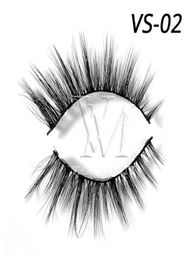 16mm to 19mm 3D 5D 6D Natural Soft Faux Mink Lashes Natural Thick Cross Handmade False Silk Synthetic Mink Eyelashes2559460