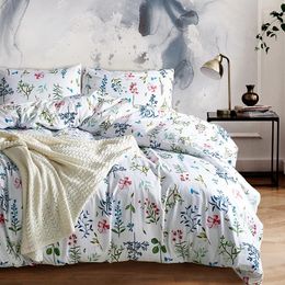 Bedding Sets Dream NS Set Polyester Fibre Household Duvet Cover Green Shoots Safflower Orchid Spring