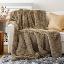 Blankets Battilo Fluffy Soft Luxury Fur Blanket For Bed Sofa Mink Faux Throw And Large Warm Home Decor