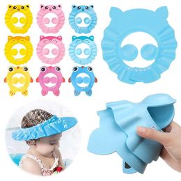 3PCS Adjustable Baby s Child Kids Shampoo Hat Wash Hair Bath Shield Waterproof Ear Eye Protection Visor 68826b