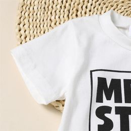 Clothing Sets Toddler Baby Boy Girl Easter Outfit Letter Print Short Sleeve Shirt Casual Pants 2Pcs Set Infant Summer Clothes