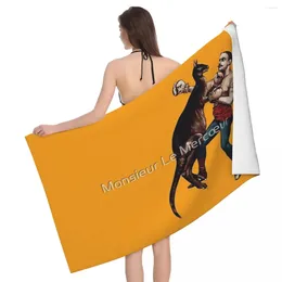 Towel Boxing Kangaroo 80x130cm Bath Water-absorbent For Outdoor Wedding Gift