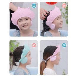 3PCS Baby Adjustable Hair Wash Hat for Newborn Infant Ear Protection Safe Children Kids Shampoo Shield Bath Head Cover d4b920