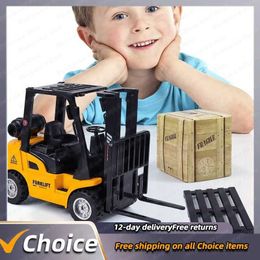 Diecast Model Cars Metal alloy forklift alloy engineering tractor toy die-casting construction toy truck excavator S545210