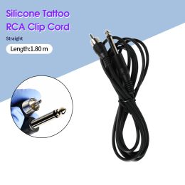 RCA Interface Line Tattoo Machine Hook Line Tattoo Machine Power Cord Feet Pedal Rubber Tattoo Clip Cord Beginniner Accessories