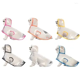 Dog Apparel Clear Raincoats Suitable For Large And Small Clothes Windproof Waterproof Rainwear