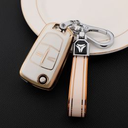 TPU Car Smart Key Case Cover Shell Fob for Vauhxall Opel Astra H Corsa D Insignia Vectra Zafira Signum Protector Bag Accessories