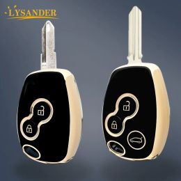 TPU Car Key Case Cover Shell Fob for Renault Dacia Master Kangoo Clio Modus Twingo for Nissan Kubistar Primastar for Opel Vivaro