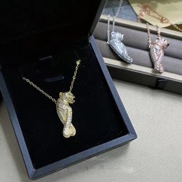 Luxus -Designer -Halskette Neues klassisches Design Schmuck Liebe Männer und Frauen Anhänger Halskette Fashion Edelstahl Halskette kommt in einer schönen Geschenkschachtel