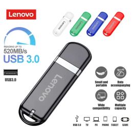 Lenovo Mini Pen Drive Memory USB Flash Drive 2TB 1TB 520MB/s High Speed Usb 3.0 Waterproof USB Stick For Android/tablet/Game