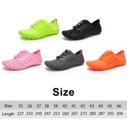 Water Shoes Men Sneakers Barefoot Outdoor Beach Sandals Upstream Aqua Shoes Quick-Dry River Sea Diving Swimming Big size 47