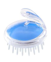 Silicone Shampoo Brush Shampoo Scalp Massage Brush Hair Washing Comb Shower Body Bath Massage Clean Brushes Scrubbers 3 Colours 54 9684754