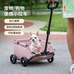 Dog Carrier Small Pet Stroller Teddy Baby For Dogs And Cats Travel Lightweight Folding