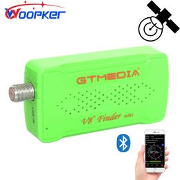 Woopker V8 SAT Finder BT03 Mini Satfinder Bluetooth DVB S / S2 Digital Signal Satellite Receiver