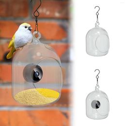 Other Bird Supplies Birding Gear Feeder With Camera 1080P Night Version Video WiFi Spot Remote Connexion Window Feeders Outside