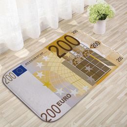 Carpets Euro Printed Entrance Door Mat Bedroom Balcony Kitchen Floor Mats Area Rug Soft Anti-slip Carpet For Living Room Home Decor