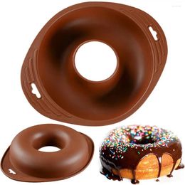 Baking Moulds Donuts Shape Silicone Mould For Cake Fondant Dessert Pastry Decoration Making Tool Chocolate Mould