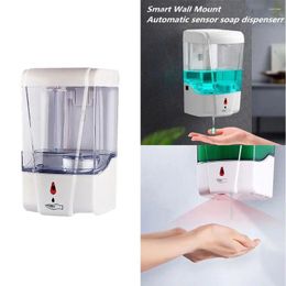 Liquid Soap Dispenser Wall Mounted Automatic Foam Induction Hand Washing Machine Touchless Infrared Sensor