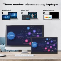 15.6" 1920X1080 Touch Panel Monitor Travel Display for Laptop Computer Switch PS4 PS5 Xbox 15.6 inch Portable Monitor