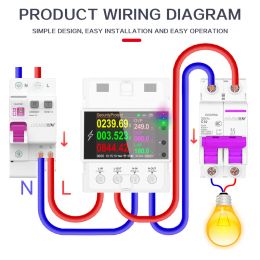 Tuya Smart Home Din Rail Electro Energy Meter with Smart life APP Appliance Alexa Zigbee ir Remote Control WiFi Smart Switch