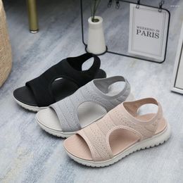 Casual Shoes Women's Wedges 2024 Summer Comfortable Breathable Orthopedic Sandals Outdoor Non-slip Beach Plus Size 36-42