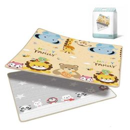 Play Mats Baby Play Mat 180x150x0.5cm Children Crling Carpet Toys for Kid Game Activity Gym Waterproof Rug Outdoor Indoor Soft Floor New