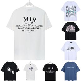 2024 Designer Mens T shirts A Womens miry Printed Fashion Man T-shirt Casual Tees Amary Short Sleeves Polo Luxury Hip Hop Streetwear Tshirts Size S-XL