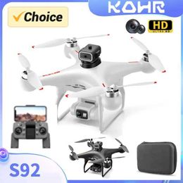 Drones KBDFA New S116 Drone Professional 4K HD Dual Camera Four Helicopter Obstacle Avoidance Optical Flow Brushless RC Drone Helicopter Toy S24525