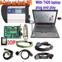 New DOIP MB Star C4 Sd Connect C4 With laptop T420 Multiplexer WiFi Connect Directly For Car Truck 12V 24V Auto Diagnostic-Tool