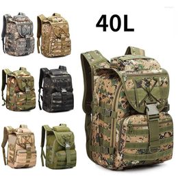 Backpack Camouflage 40-liter Mountaineering Men's And Women's Commuting Outdoor Tactical Men