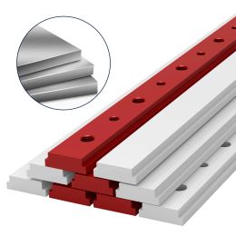 T-Slot Miter Track Jig Aluminum Miter T-Track Slider 30/45 Type T-slot T Screw Fixture -Track Bar for T Screw Quick Acting Clamp