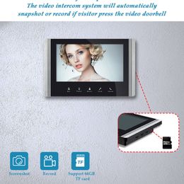 Tuya Smart WIFI Video Intercom In Private House Interphone Doorbell Camera Outdoor Security Protecting Intercoms System for Home