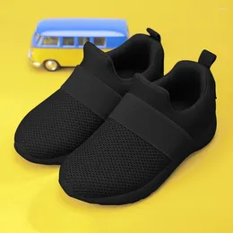 Casual Shoes Fujeak Kids Sneakers Children Boys Sports Black 26-32 Outdoor Non-slip Gym Fashion School Trainers