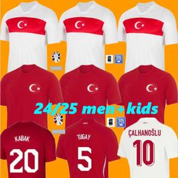 2024 New Europe Cup Turkey Soccer Jerseys 24 Turkey Turquia National Team Demiral Soyuncu Under Tufan Meras Yokuslu TEKDEMIR calhanoglu Football Shirt men kids Kits
