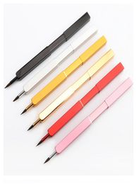 Retractable Lip Brush Portable Metal Handle Makeup Brush Synthetic Lips Make up Tools High Quality Lipstick Brushes5366299