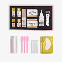 High Quality Eyelash Lash Lift Tint Set Fake Eyelashes Supplies Curler Perm Kit Women Makeup Tool Beauty Health Accessories
